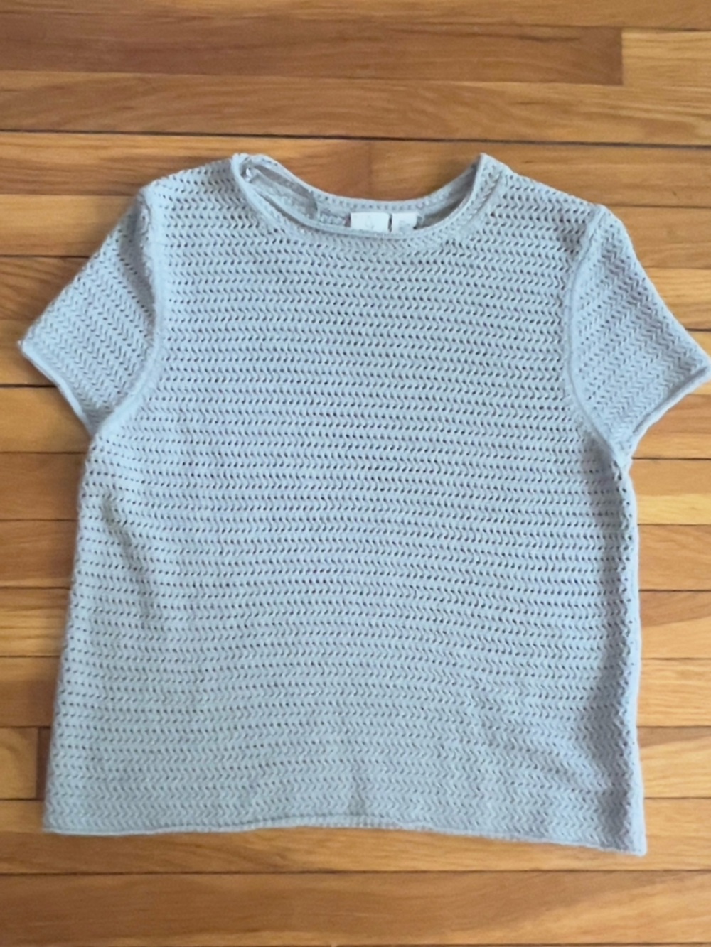 NWOT JOIE beautiful Sage Short-Sleeve Knit Sweater size L